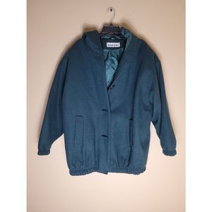 Leslie Fay Hooded Coat